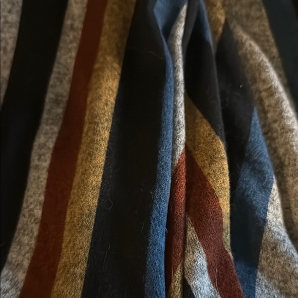 Faith and Joy Brown Tan Midi A-Line Skirt - Picture 4 of 4